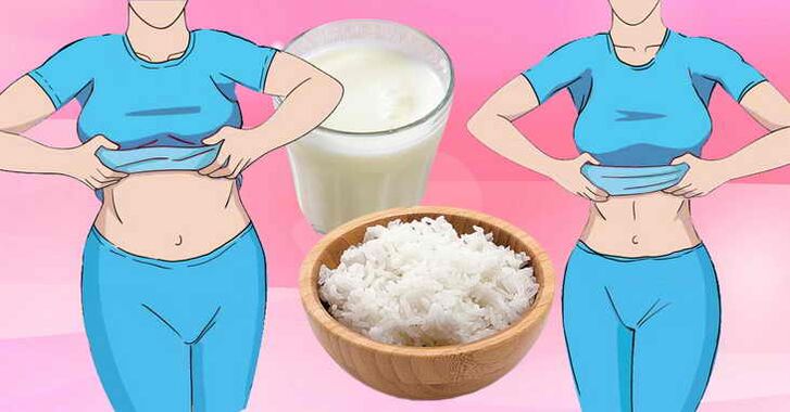 Perdre du poids avec un régime kéfir-riz